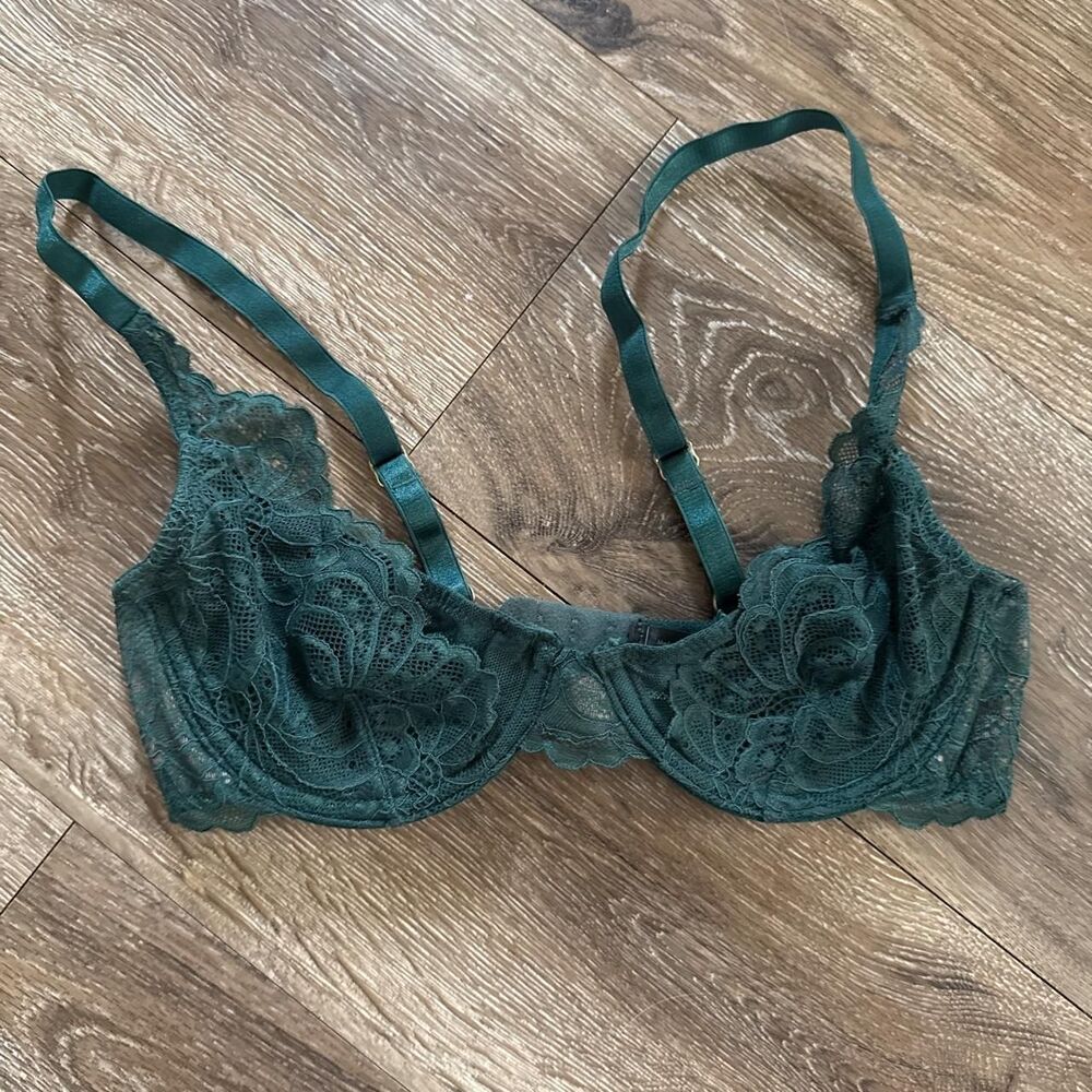 Asos-design Women's Green Bra